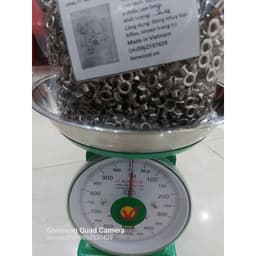 1KG Khoen ore mắt cáo 5mm Sắt xi màu Khuy ore mắt cáo bấm bạt, túi giấy Không long đền 8