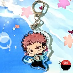 (mua 1 tặng 1) ( M1 ) Móc khóa JUJUTSU KAISEN cute CHÚ THUẬT HỒI CHIẾN anime chibi mica trong acrylic 3