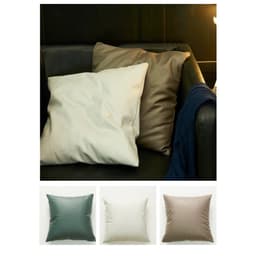 Gối tựa lưng phong cách Châu Âu chất liệu Simili đơn sắc sang trọng giả da Limiho Shop 3