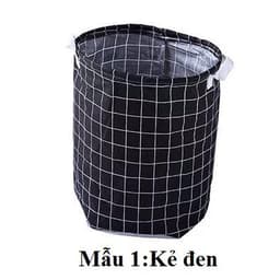 Giỏ vải đựng đồ đa năng, sọt vải để quần áo vải bố chống thấm nước 5