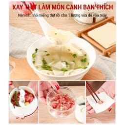 Máy xay tỏi ớt mini đa năng - Giải pháp hoàn hảo cho gian bếp bạn! 5