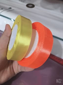 Cuộn Ruy băng vải lụa khổ 1cm,2cm,4cm(bảng màu 2/2) 5