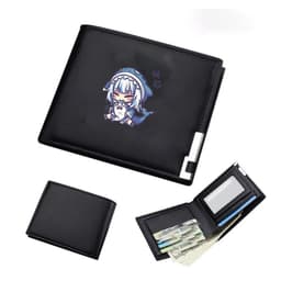 Ví da cầm tay nam nữ in hình GAWR GURA Hololive Vtuber anime chibi thời trang cá tính 1
