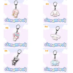 Móc Khóa Bằng Acrylic Hình Kuromi Đáng Yêu 2