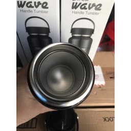 Bình giữ nhiệt LocknLock LHC4163BLK Wave Handle 900ml màu đen - K-MALL 4