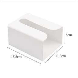 Hộp đựng giấy vệ sinh, Giấy ăn, Túi Nilong Cuộn Đa Năng Kèm Miếng Dán Tường Nano Sáng Tạo Mới - 88310 AMIZIN 8