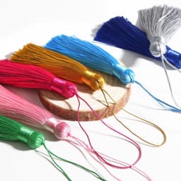 Dây Tua Rua Béo - Tua Béo Trang Trí Handmade Đa Dạng Màu Sắc Phong Cách Cổ Phong Làm Phụ Kiện Quà Tặng 6