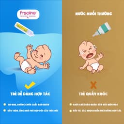 Combo Nước muối sinh lý Fysoline hồng 40 ống x 5ml và Vàng (Date T4.2027) 20 ống x 5ml 6