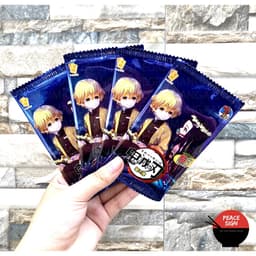 (MUA 1 TẶNG 1) Set card JUJUTSU KAISEN, KIMETSU NO YAIBA thẻ nhân phẩm Chú Thuật Hồi Chiến gacha anime chibi 2