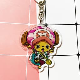 (Mua 1 tặng 1) Móc khóa One Piece Đảo Hải Tặc Chopper quà tặng Mica trong acrylic in hình anime chibi 8