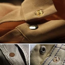 Nút bấm kim loại bấm áo khoác, đồ da, quần jean Hợp kim Không gỉ Nhiều màu Size 10,13,15,17mm Bịch 20bộ Phụ liệu may mặc 9