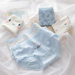 Combo 15 Quần Lót Nữ Cotton 💥 HÀNG CAO CẤP 💥 Quần Chip Nữ Cute Thỏ Con Xinh Yêu Ngang Eo 8015 6