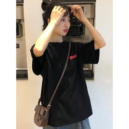 Áo thun tay lỡ nữ HY KOREA Weekend DC281 freesize phông form rộng dáng Unisex - mặc cặp, nhóm, lớp. 6