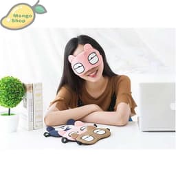 BỊT MẮT NGỦ THÚ - TÚI NƯỚC LOẠI XỊN 🐭🐻 2