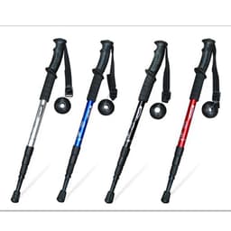 Gậy Leo Núi Trekking Gậy Dã Ngoại Hợp Kim Nhôm Chống Sốc Chống Trượt Có Thể Thu Gọn SG142 9