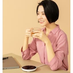 Đế hâm nóng đồ uống XM -Đế giữ nhiệt - Làm nóng 55 độ-Thích hợp mọi loại cốc 3