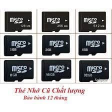 Thẻ Nhớ Micro SD Mới 99%, Đủ dung lượng 16G/32G/64G-128 cam kết hàng chuẩn bao test bảo hành 12 tháng 2
