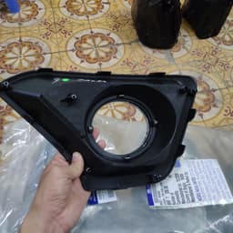 Ốp đèn gầm có mạ i10 hatback, đuôi cộc 3
