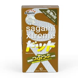 Bao cao su Sagami Xtreme Feel Up, Thiết kế siêu mỏng, có gân gai nhỏ, ôm sát, Hộp 10 cái 3