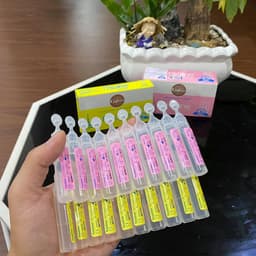 Nước muối sinh lý Pháp Fysoline vệ sinh mắt, mũi, miệng cho bé hộp 5 ống x 5ml 7