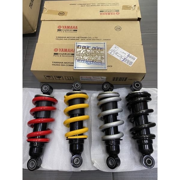 Phuộc sau Exciter 150 đủ màu vàng, bạc, đen, đỏ (2NDF22102100 - Cụm giảm sóc sau)