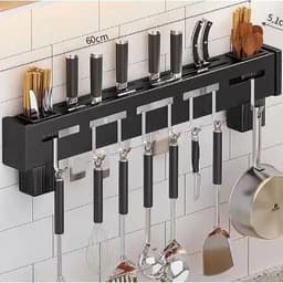 Kệ Treo Dao, Treu Đồ Nhà Bếp Siêu Chắc Chắn Tiện Dụng 1