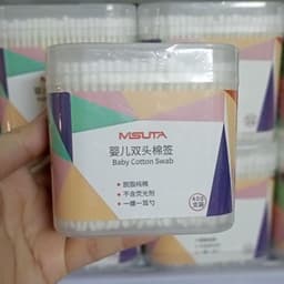 Hộp 400 que tăm bông MISUTA cho bé 4
