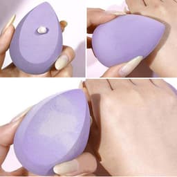 Set 4 Bông Mút Trang Điểm Kèm Hộp Đựng Xinh Xắn 8