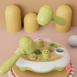 Đồ chơi đập chuột cho bé luyện khả năng phản xạ, phát triển giác quan giai đoạn 1-5 tuổi (2 búa) 8