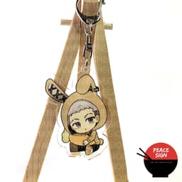 (mua 1 tặng 1) Móc khóa in hình TOKYO REVENGERS ver TAI THỎ Kịch Trường Của Takemichi anime chibi Mica trong acrylic 9