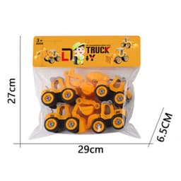 BỘ ĐỒ CHƠI XE CÔNG TRÌNH LẮP RÁP CHI TIẾT BẰNG NHỰA (1354XCT) 4