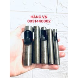 Cây đục lỗ Dụng cụ đục lỗ tròn bằng thép Việt nam và hàng Nhập khẩu, đầy đủ các loại size, sắc bén 7