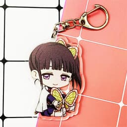 (mua 1 tặng 1) ( Mica 2 ) Móc khóa Kimetsu no Yaiba Thanh gươm diệt quỷ ver ngồi quà tặng dễ thương anime chibi 6