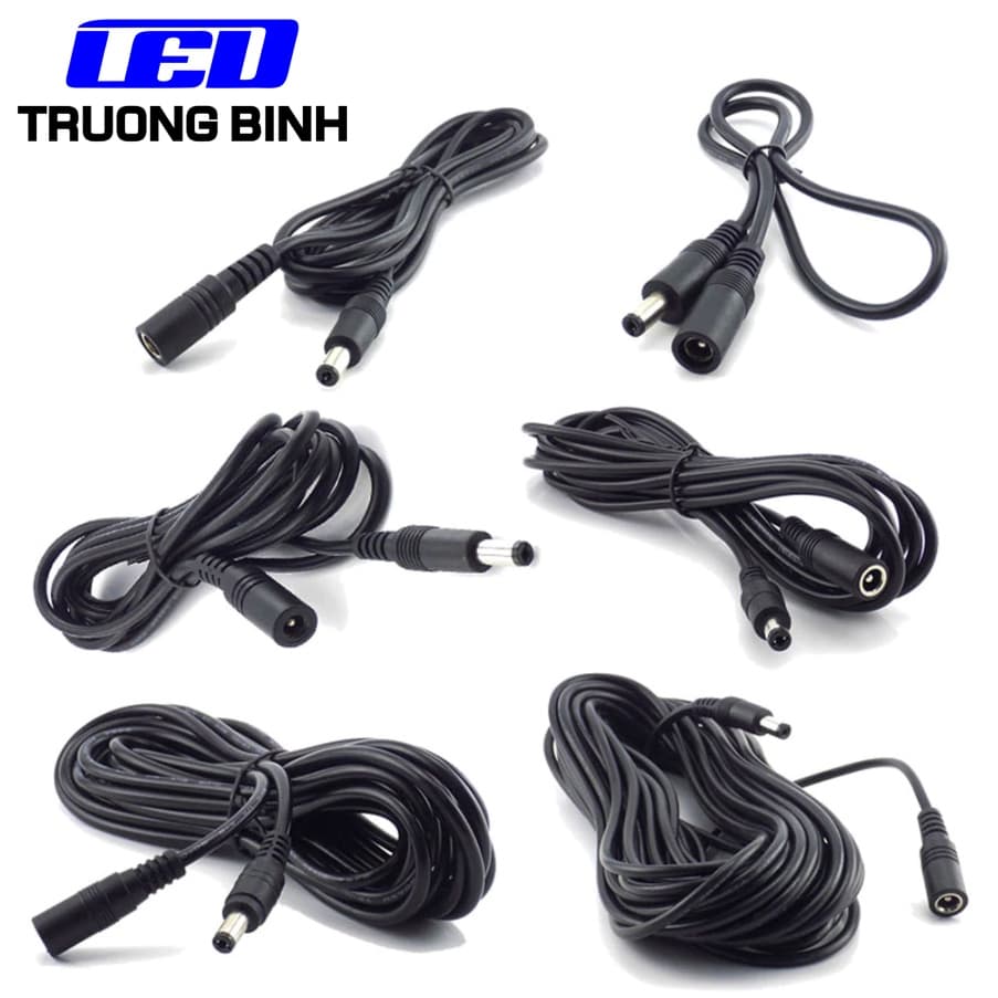 DÂY NỐI MỞ RỘNG DC 5521 DÙNG CHO ĐÈN LED