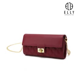 [Tặng hộp 20.10]  Túi Clutch nữ cao cấp da thật ELLY – EC61 2