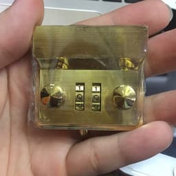 Khóa Số Cho Cặp Da & Ví Da 1