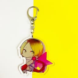 (Mua 1 tặng 1) Móc khóa HAIKYUU CUNG HOÀNG ĐẠO quà tặng Mica trong acrylic in hình anime chibi 2