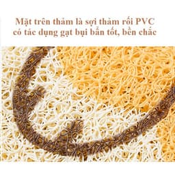 Thảm chùi chân cửa ra vào dạng nhựa rối hình chó mèo tiện dụng giá rẻ 6