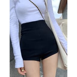 Quần Short Dance Lưng Cao Co giãn vải umi hàn cho nữ m832 4