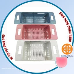Khay, rổ gác bồn rửa chén bát Việt Nhật (5613) thông minh gấp gọn, điều chỉnh kích thước gài tiện lợi -Buôn rẻ 00662 1