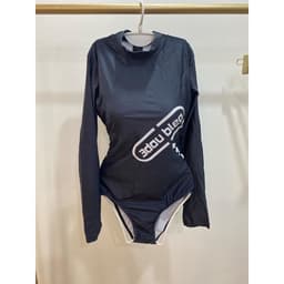 Đồ bơi , bikini nữ một mảnh dài tay đen chữ chéo 7