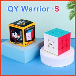 Rubik 3 Tầng QiYi Stickerless - Rubic 3x3 Warrior S 1