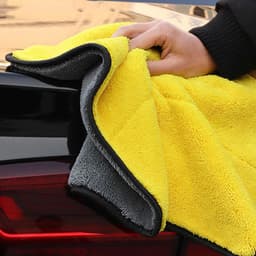 KHĂN MICROFIBER 2 LỚP LAU XE Ô TÔ, NHÀ CỬA CHUYÊN DỤNG 1