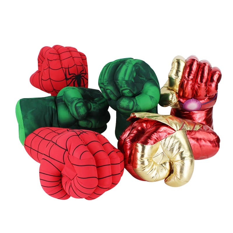 Phim Găng Tay Nắm Tay Đồ Chơi Sang Trọng Hulk Siêu Anh Hùng Người Sắt The Avengers Trẻ Em Găng Tay Đấm Bốc Quà Tặng Sinh Nhật