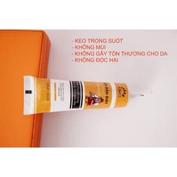 Keo dán giày, dép siêu dính dùng nhiệt trong suốt SHOES CARE không tổn thương da X5 8