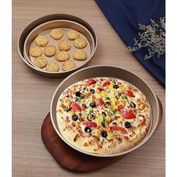 Khay nướng bánh Pizza chống dính, khay nướng nồi chiên không dầu NCKD 3