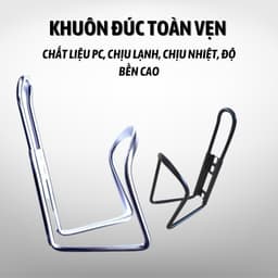 Gọng đựng bình nước xe đạp thể thao TẶNG VÍT treo bình nước uông xe đạp tiện lợi [ Tặng Vít và Lục Giác ] - GN01 6