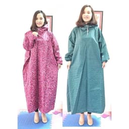 [Chính hãng] Áo mưa bít quây siêu nhẹ, gấp gọn, vải dù hoạ tiết sang trọng, chất liệu dày dặn không thấm nước 4