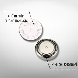 Pin cúc áo 1.5v LR1130 chất lượng, Bộ 3 viên pin cho đèn van xe đạp siêu bền - PCA001 6
