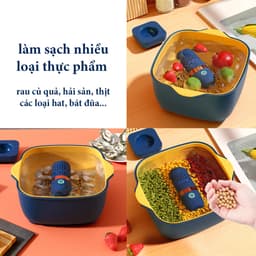 Máy khử trùng, tiệt trùng thực phẩm -rửa trái cây, rau củ quả, thịt, cá - Loại bỏ dư lượng thuốc bảo vệ thực vật 4